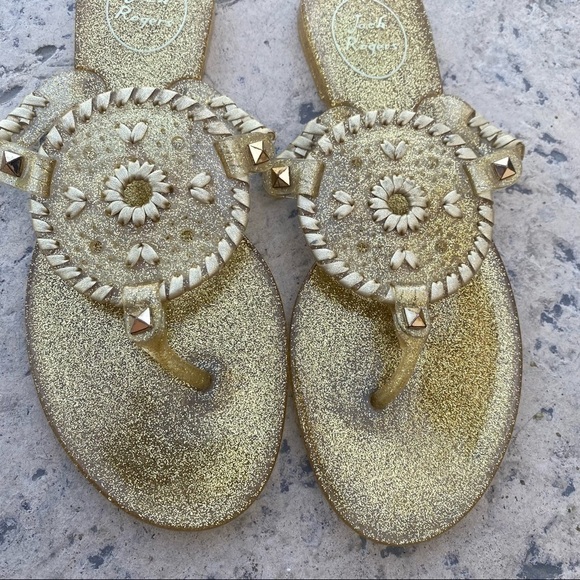 JACK ROGERS ‘Georgica' Jelly Flip Flop Women’s 6 - Picture 3 of 7
